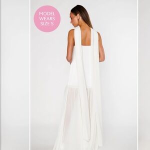 Show Me Your MuMu White Maxi Dress